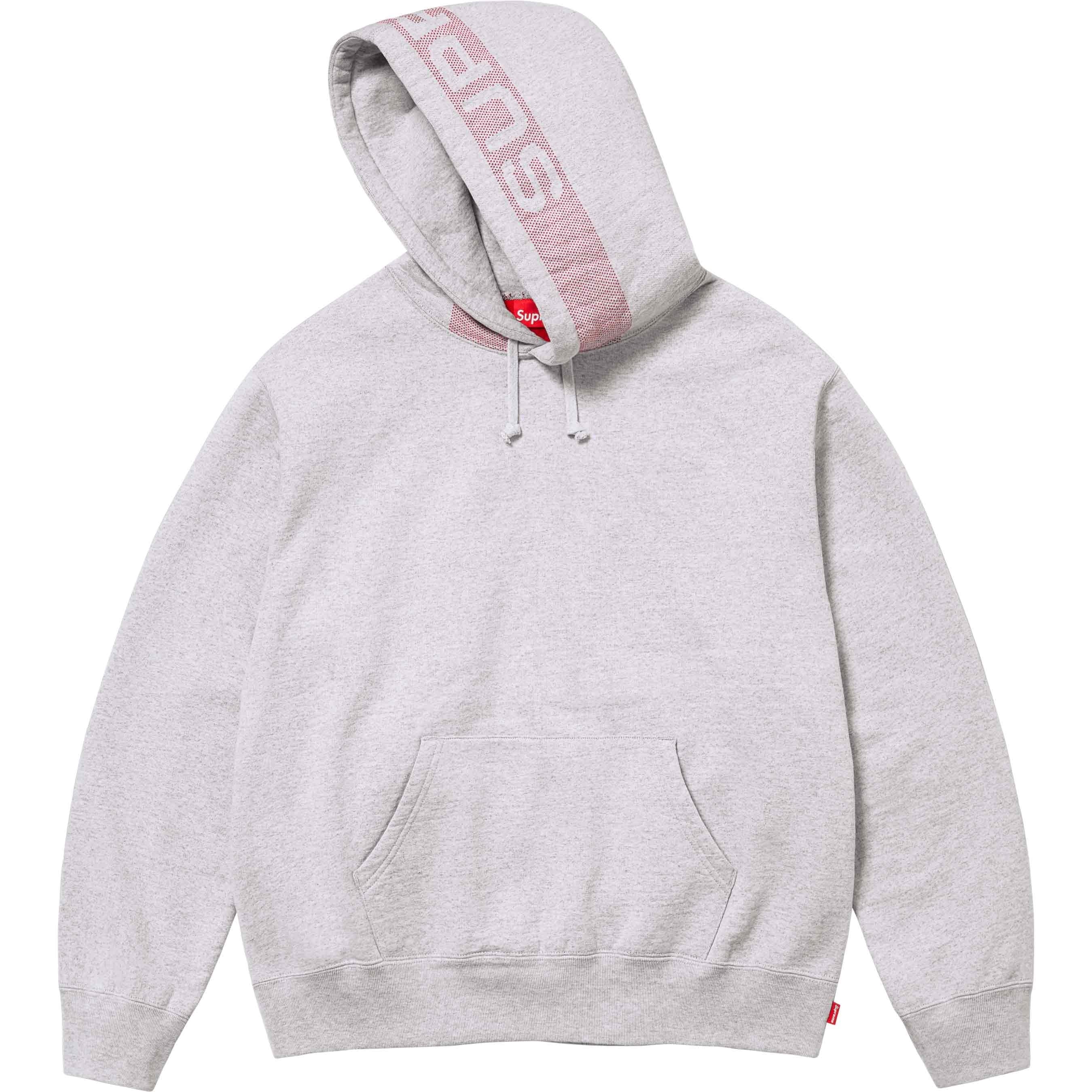 Jacquard Stripe Hooded Sweatshirt view 2